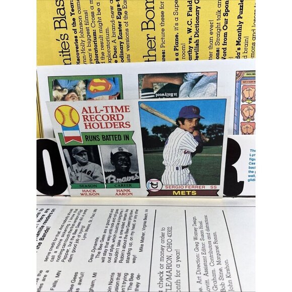 Dynamite Magazine Christopher Reeve Cover Issue No 59 1979 VGUC - Picture 9 of 15